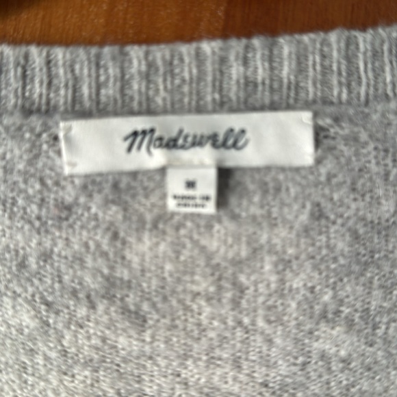 Madewell faux wrap sweater - Picture 2 of 2